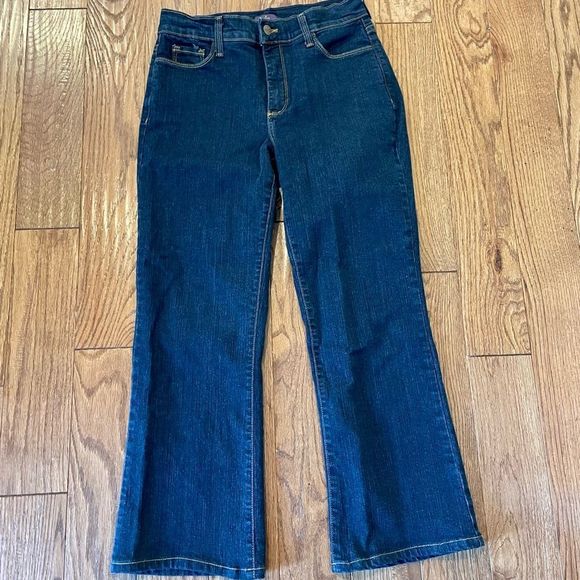 NYDJ Denim - Nydj dark wash bootcut jeans size 8